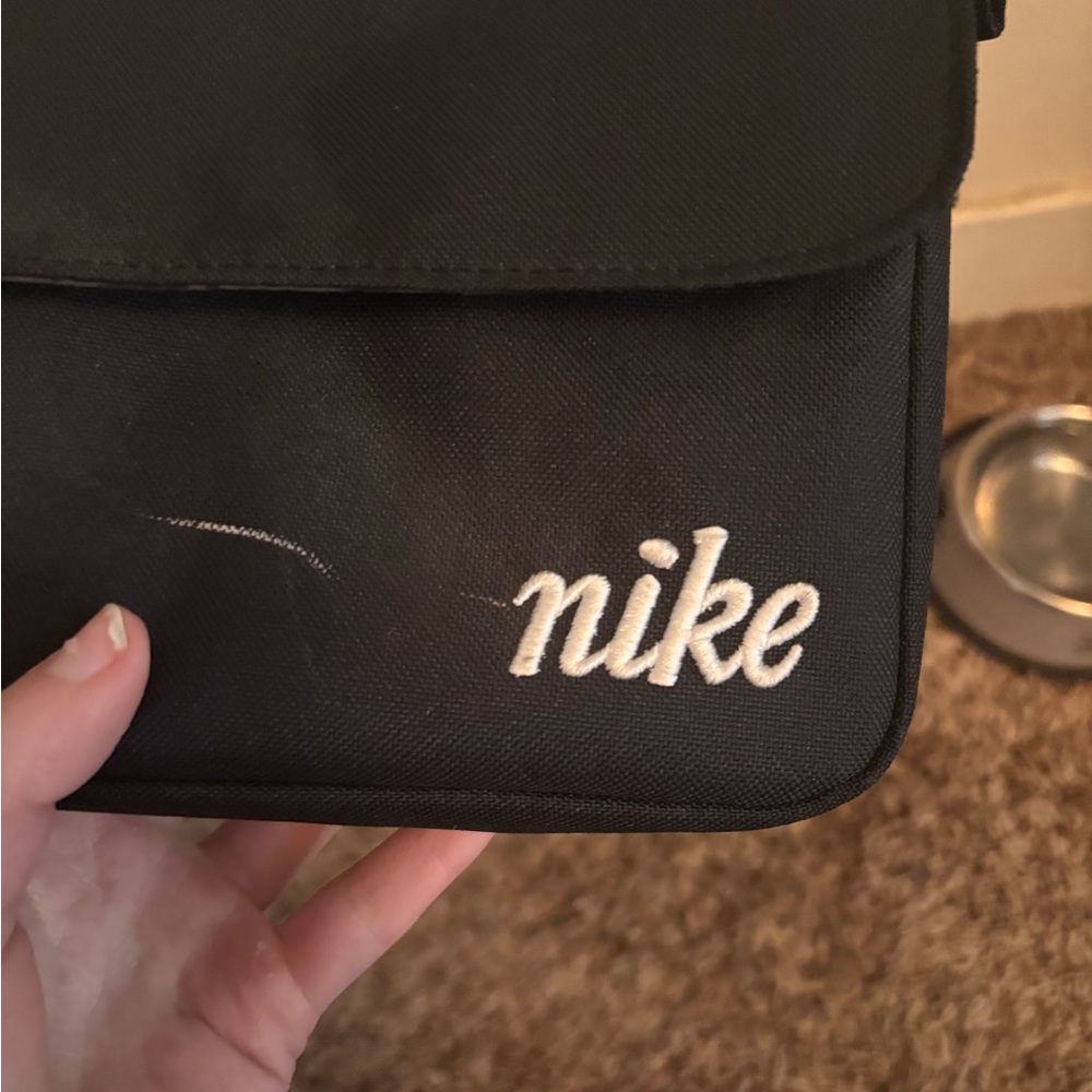 Nike Black Crossbody Bag with Adjustable Strap